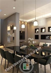 Thiết kế nội thất nhà phố hiện đại - Nhà chị Chi