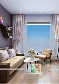 Thiết kế nhà phố hiện đại - chị Phượng