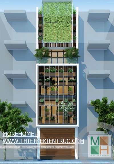 Thiết kế kiến trúc nội thất nhà phố - Xuân La