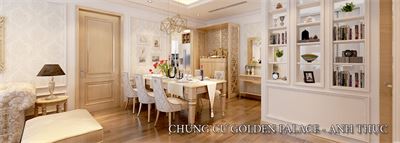 Thiết kế nội thất kiến trúc chung cư cao cấp GOLDEN PALACE 