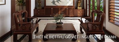 Thiết kế nhà đẹp với gỗ việt cao cấp - Anh Hùng