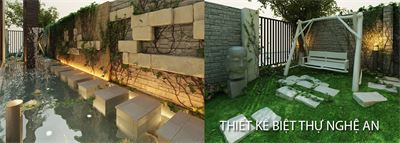 Thiết kế biệt thự cao cấp tại nghệ an - Anh Hà