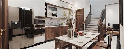 Thiết kế kiến trúc biệt thự hiện đại tại Đông Anh